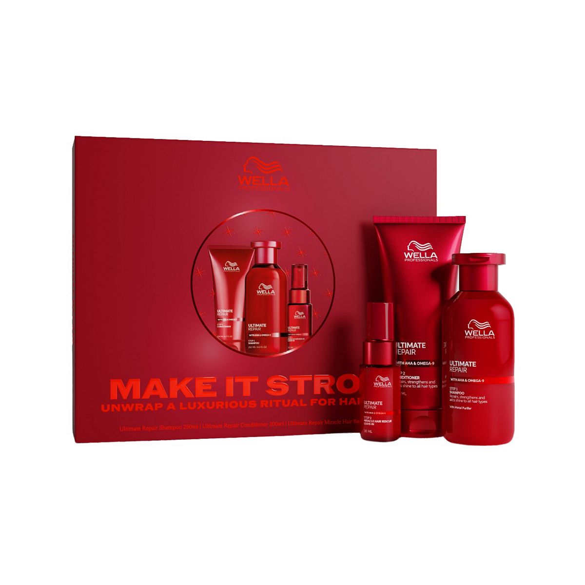 Wella Professionals Ultimate Repair Make It Strong Haircare Set