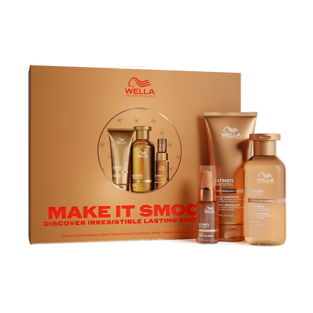 Wella Professionals Ultimate Smooth Make It Haircare Set