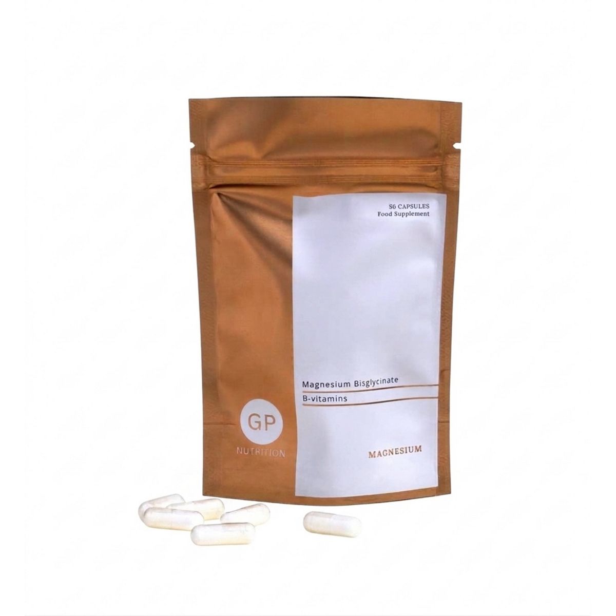 Gp Nutrition Magnesium Bisglycinate Caspules - 56 Capsules