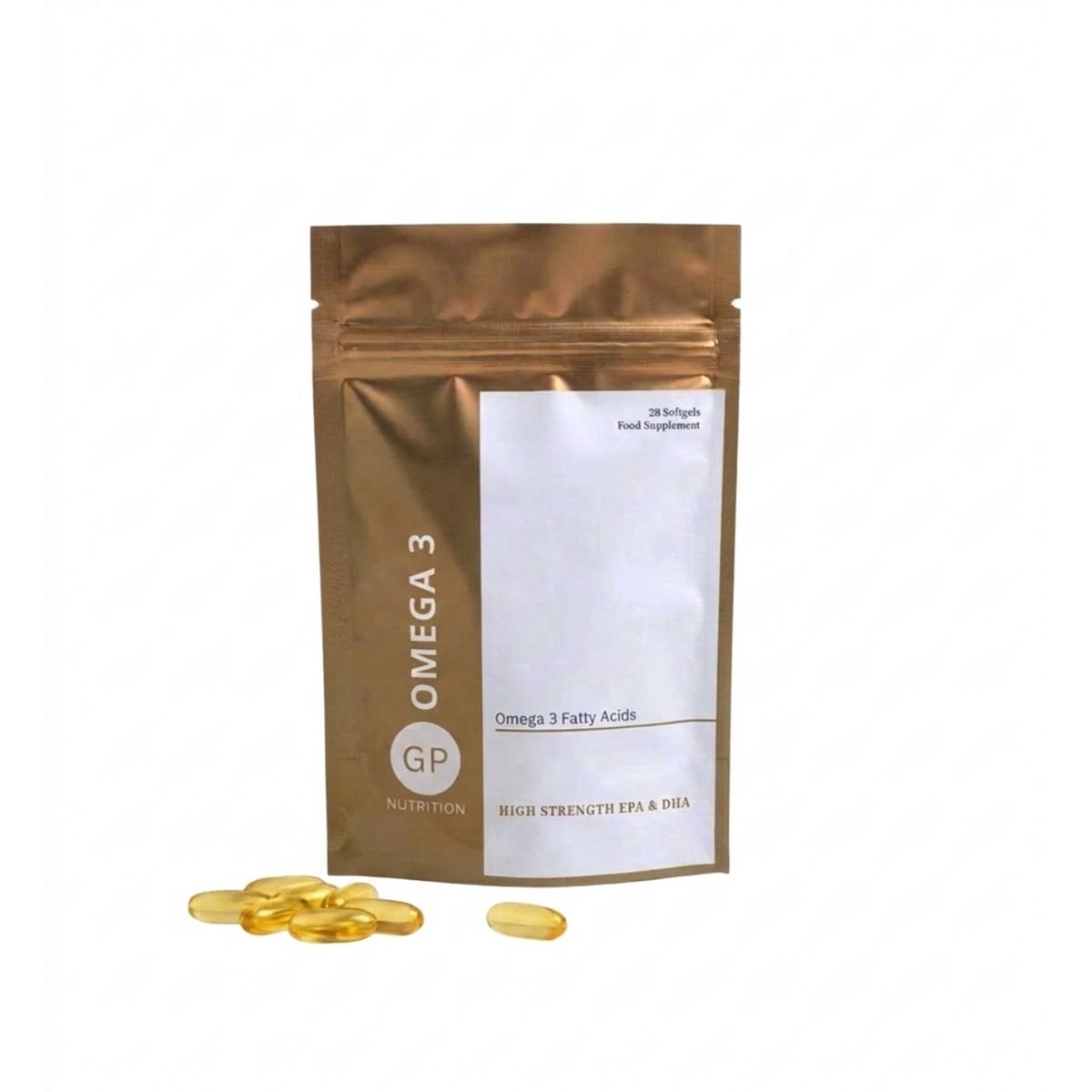 GP Nutrition Omega Caspules - 28 Capsules