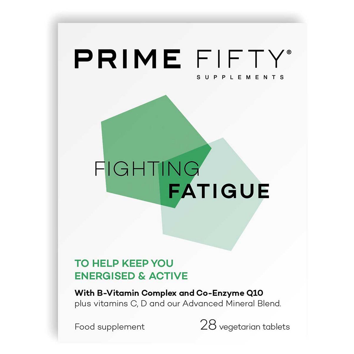 Prime Fifty Fighting Fatigue Tablets - 28