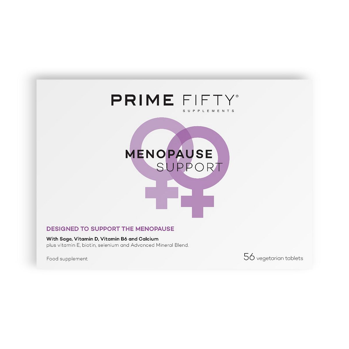Prime Fifty Menopause Support Tablets - 56