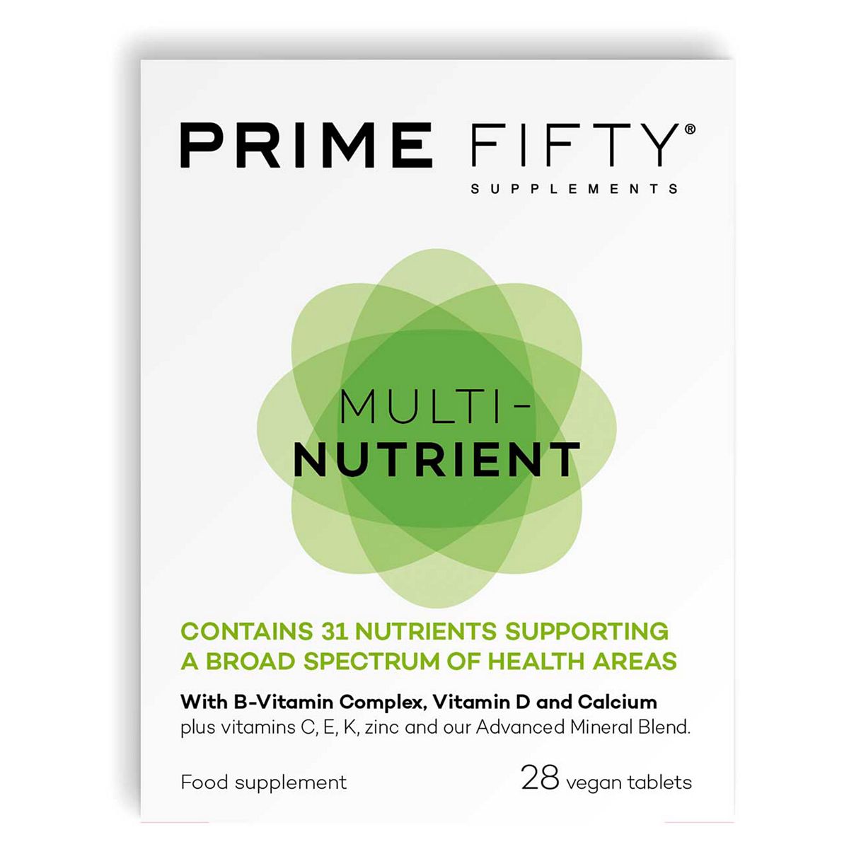 Prime Fifty Multi-Nutrient Tablets - 28