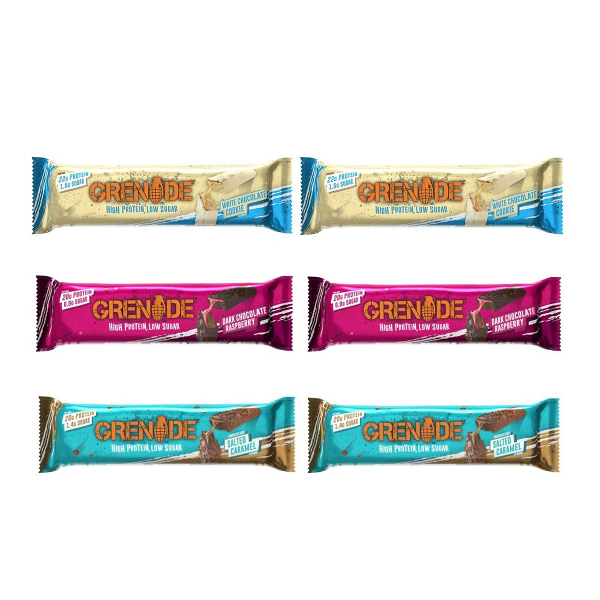 Grenade Mixed Protein Bar Bundle