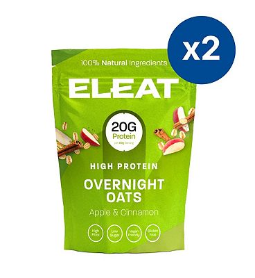 Eleat Protein Oats Apple & Cinnamon X2 Bundle
