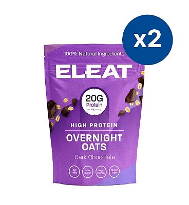 Eleat Protein Oats Dark Chocolate X2 Bundle