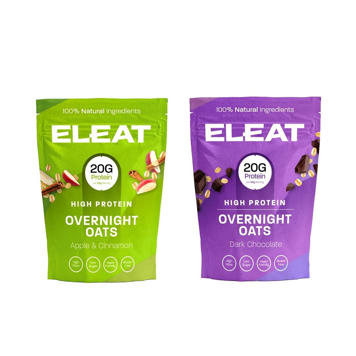 Eleat Protein Oats Mixed Flavour X2 Bundle