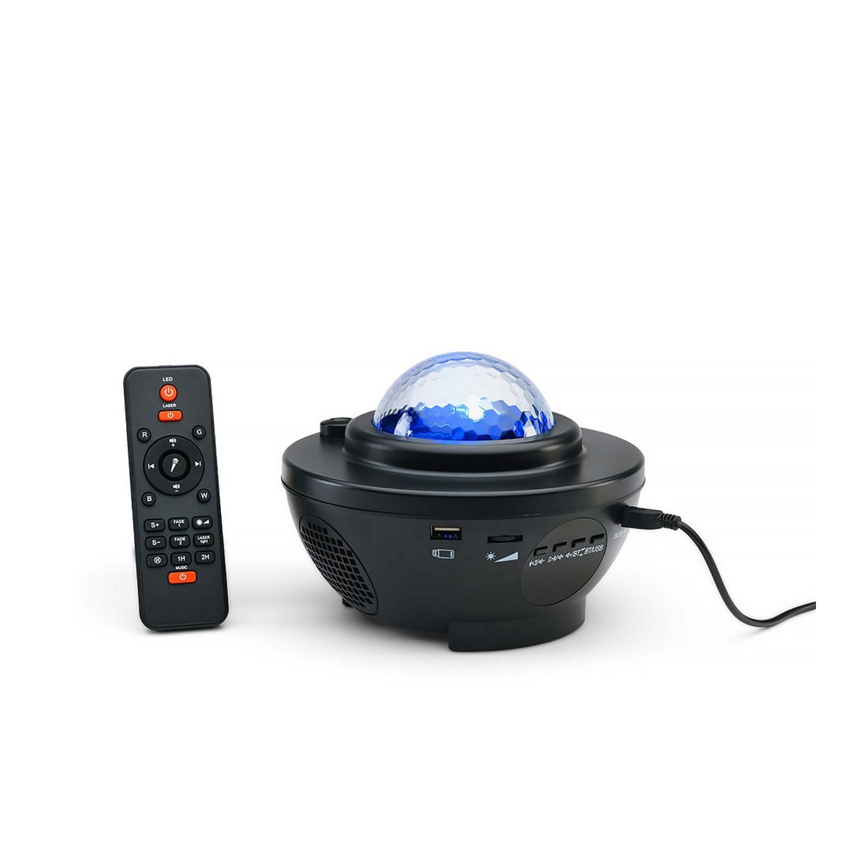 Red5 Galaxy Projection Lamp Wireless Speaker Usb Powered, Black - Image 6