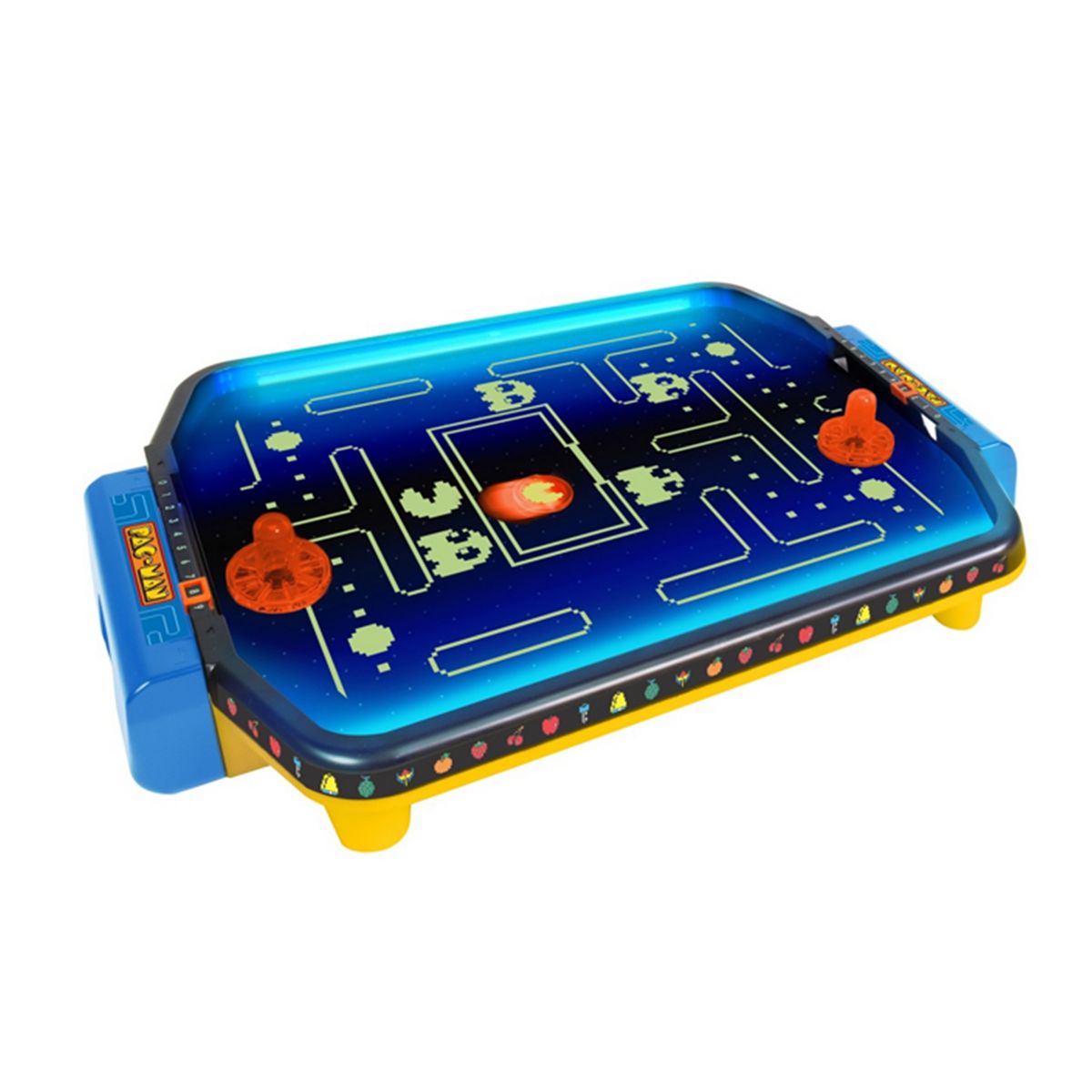 Pac-Man Neon Glow Air Hockey Table – Retro LED Arcade-Style Tabletop Game - Image 5