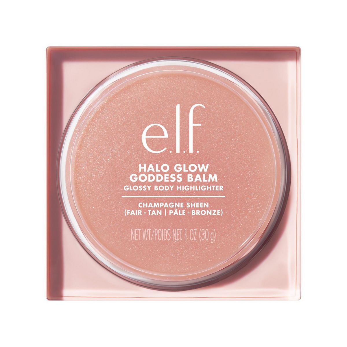 E.L.F . Halo Glow Goddess Balm Bronze Ambition Body 30g