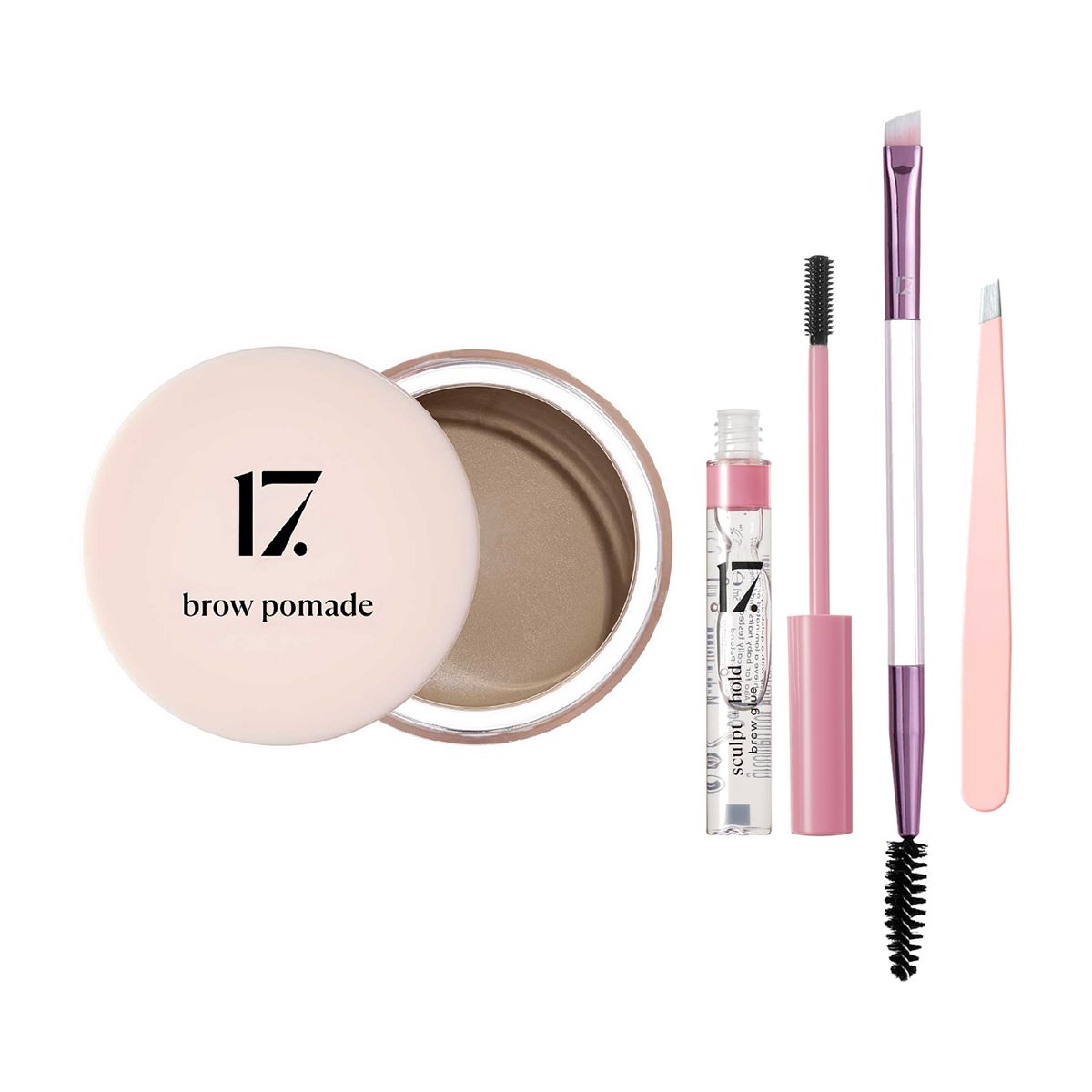 17 Brow Sculpt Essentials Kit - Ashy Brown