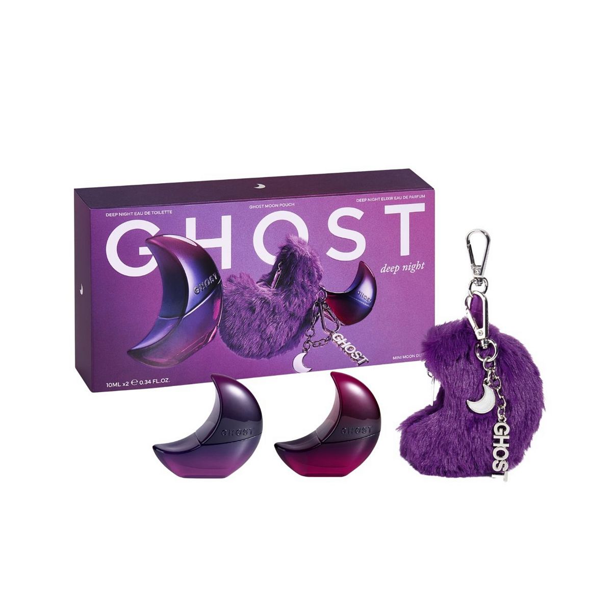 Ghost Deep Night Moon Duo 10Ml & Pouch Keyring