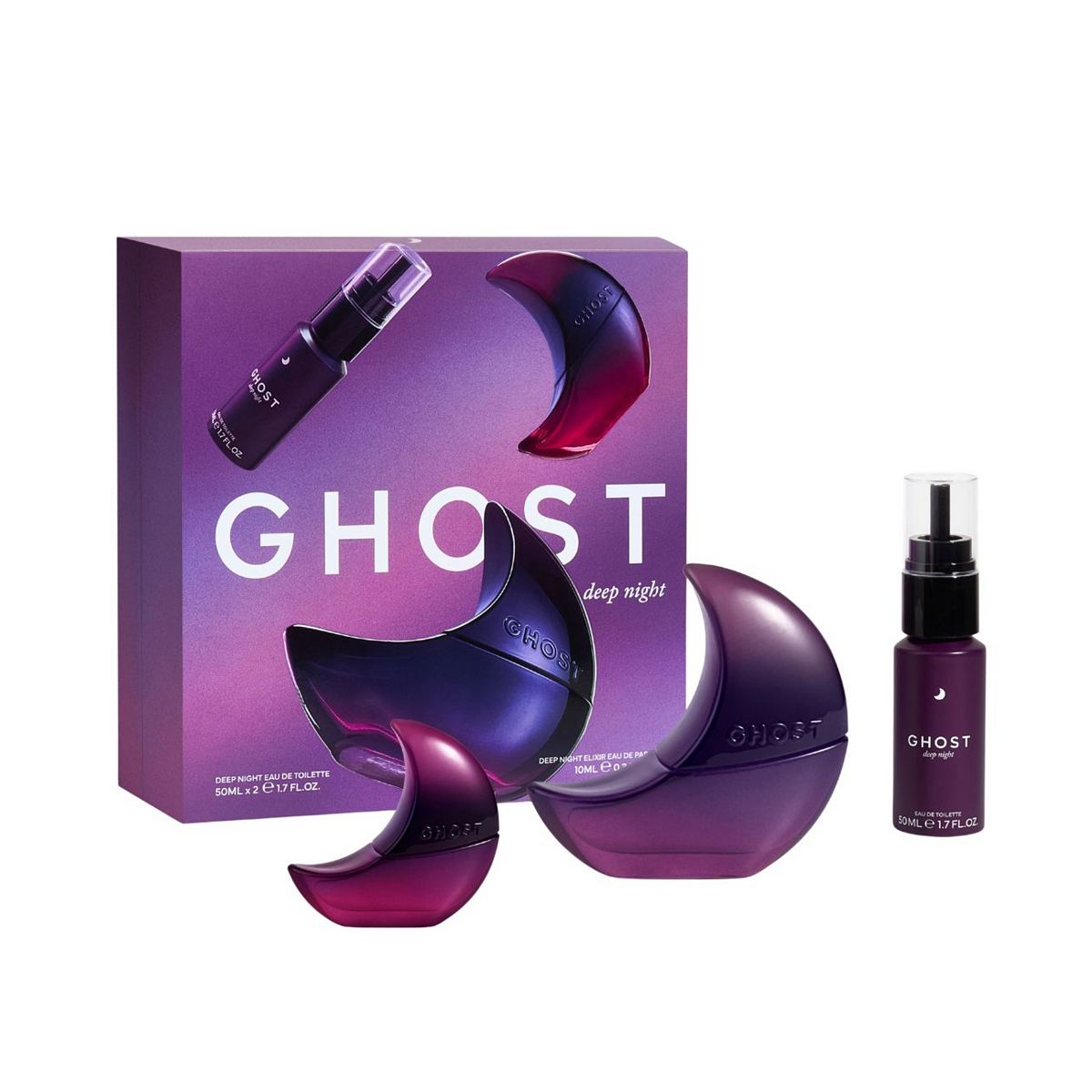 Ghost Deep Night 50Ml Refill & Elixir 10Ml Giftset