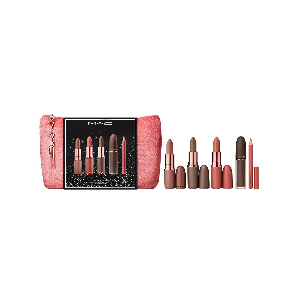 M.A.C Celebrity Nudes Lip Vault Set