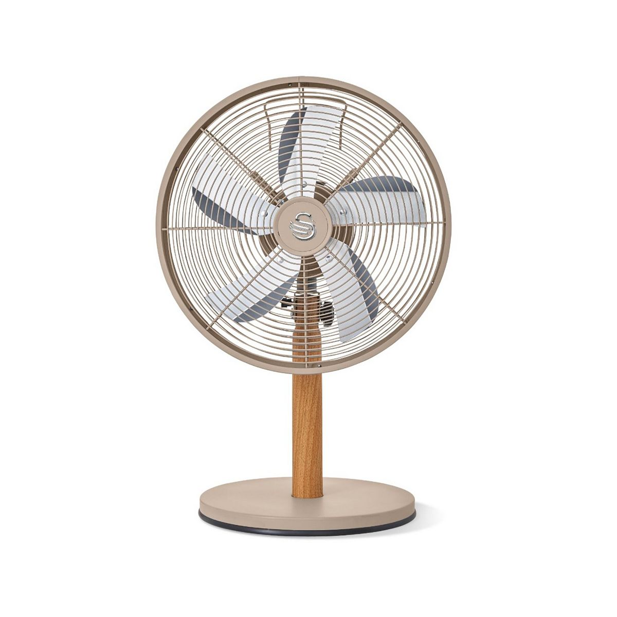 Swan 12 Inch Nordic Desk Fan Oatmeal
