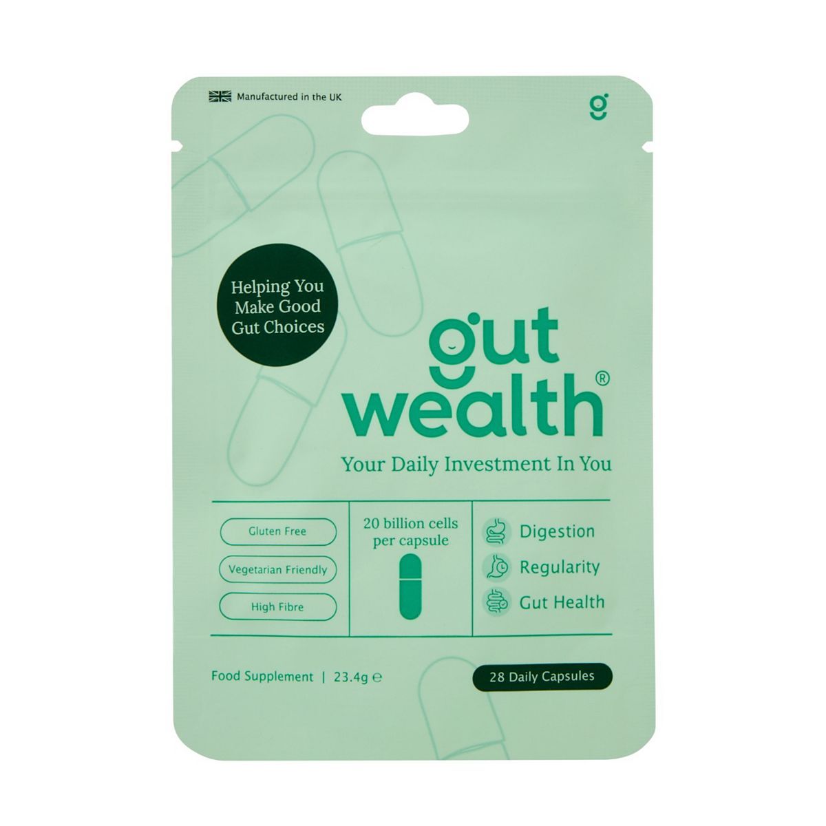 Gut Wealth Daily 28 Capsules