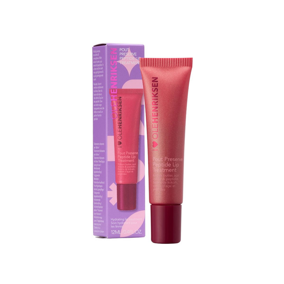 Ole Henriksen Pomegranate Fizz Glimmer Pout Preserve Hydrating Peptide Lip Treatment 12ml