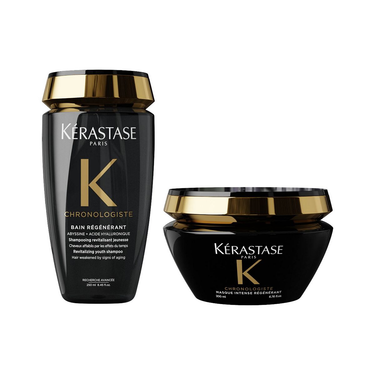 Kerastase Chronologiste Youth Revitalising Shampoo & Masque Intense Regenerant Duo Bundle