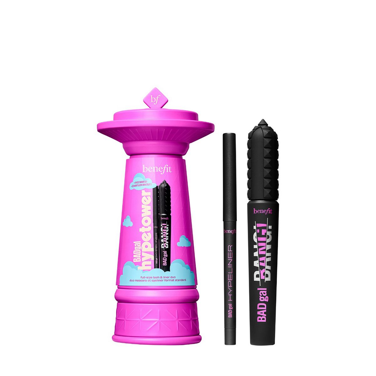 Benefit Badgal Hypetower Bang Mascara & Black Eyeliner Duo Gift Set