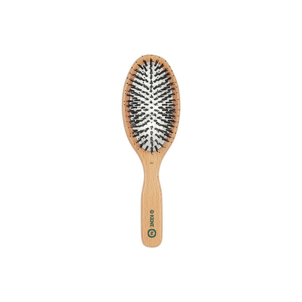 Kent Brushes Large Cushion Vegan Bristle Nylon Mix Hairbrush V01
