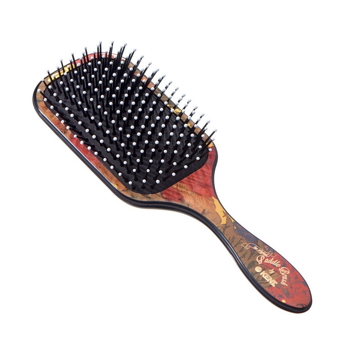 Kent Brushes Large Floral Cushioned Paddle Brush Lpb1
