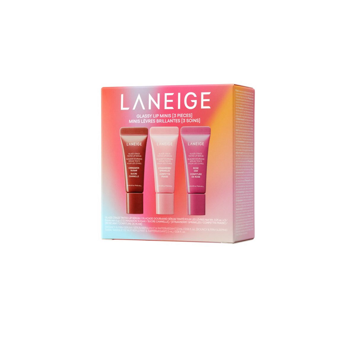 Laneige Glassy Lip Minis