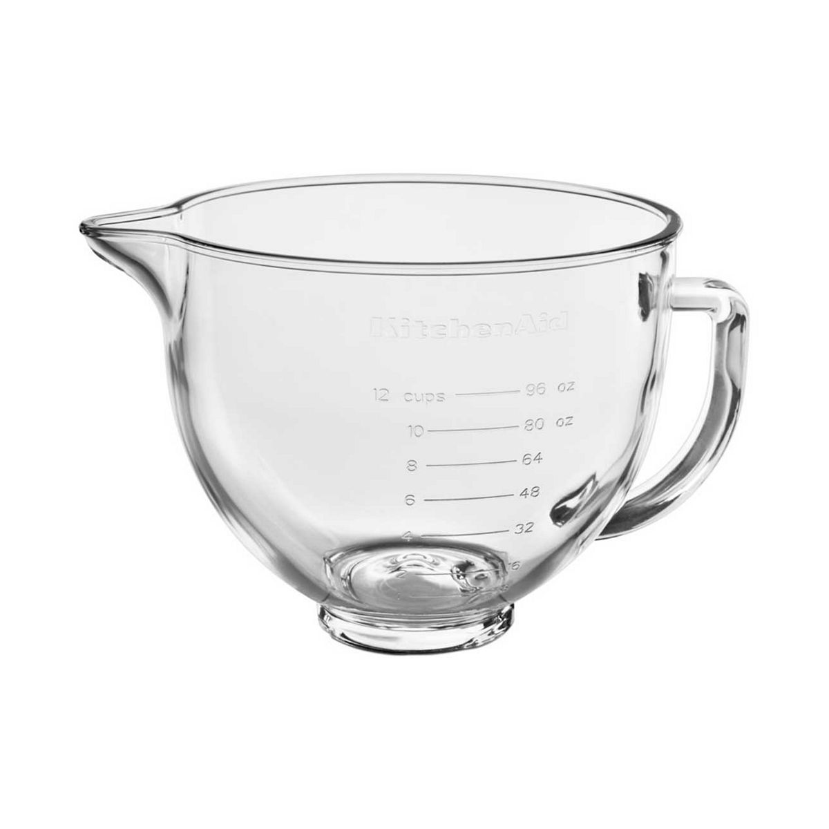 KitchenAid 4.7L Glass Mixing Bowl 5KSM5GB Tilt-Head Stand Mixer Attachments, - Image 6