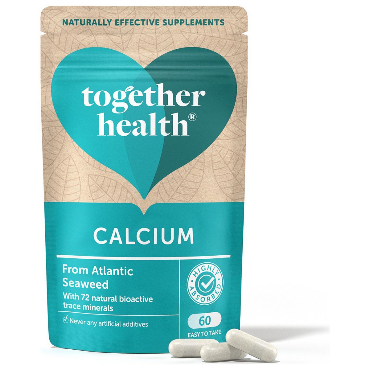 Together Health Marine Calcium 60 Capsules