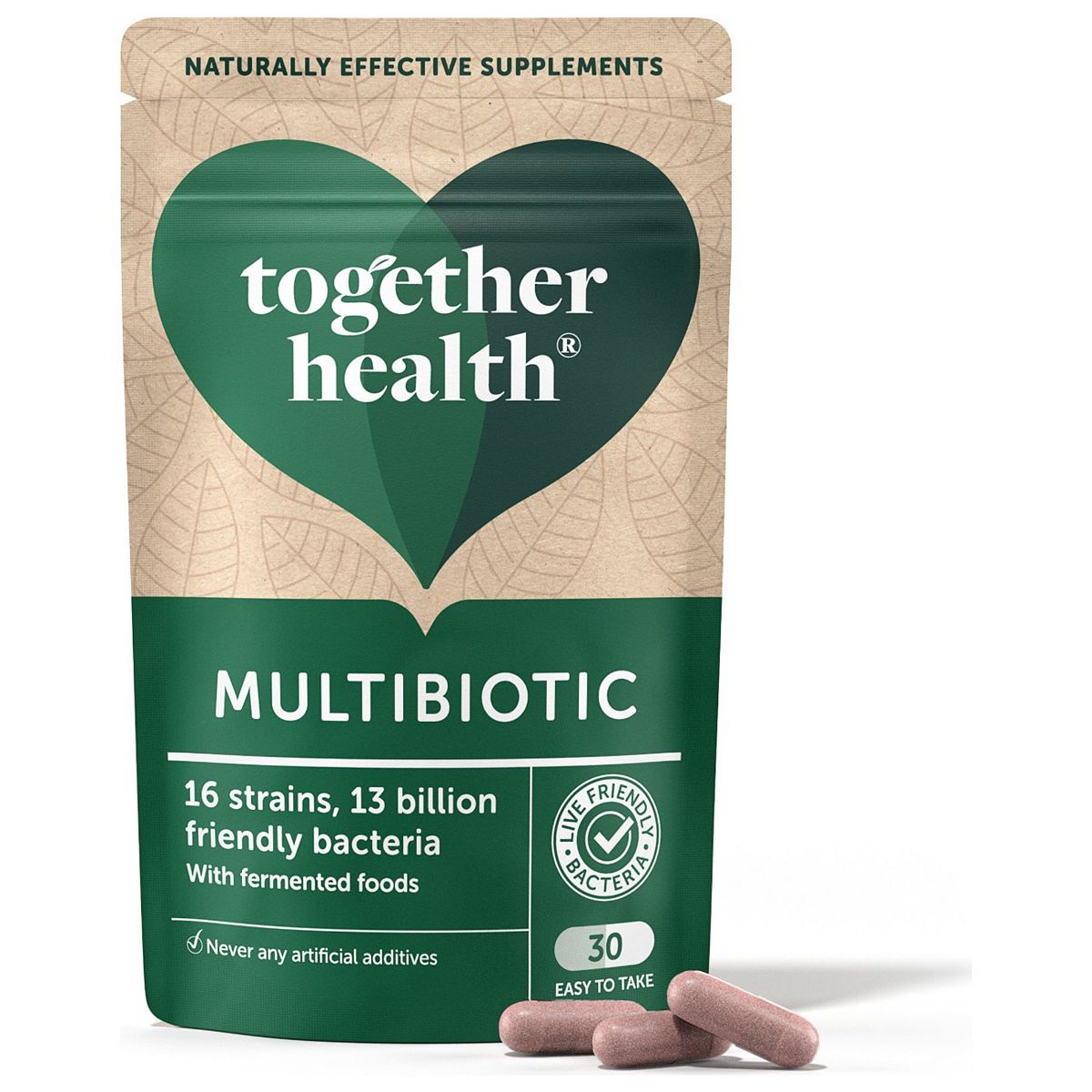 Together Health Multibiotic Fermented Foods 30 Capsules