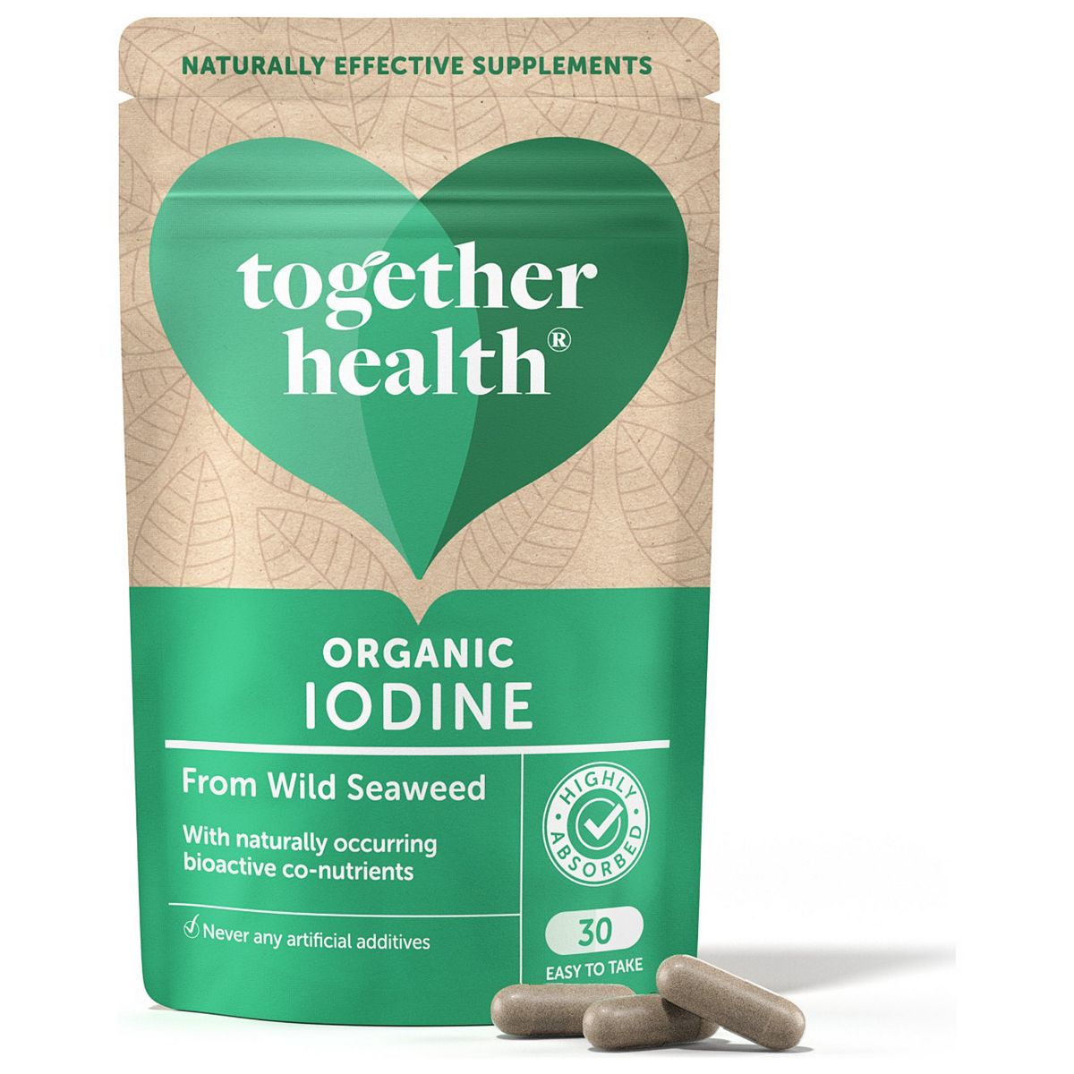 Together Health Organic Iodine 30 Capsules