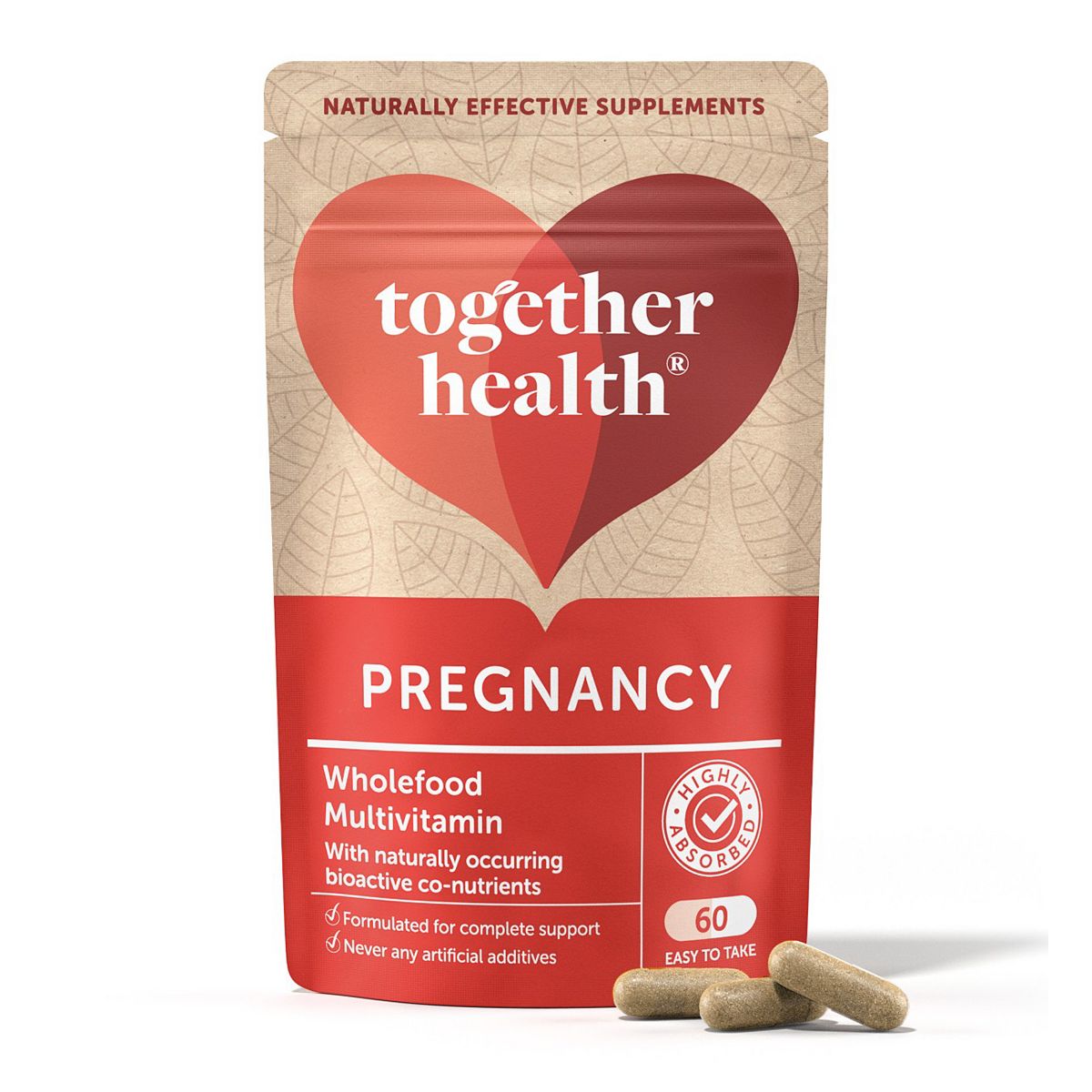 Together Health Pregnancy Wholefood 60 Capsules
