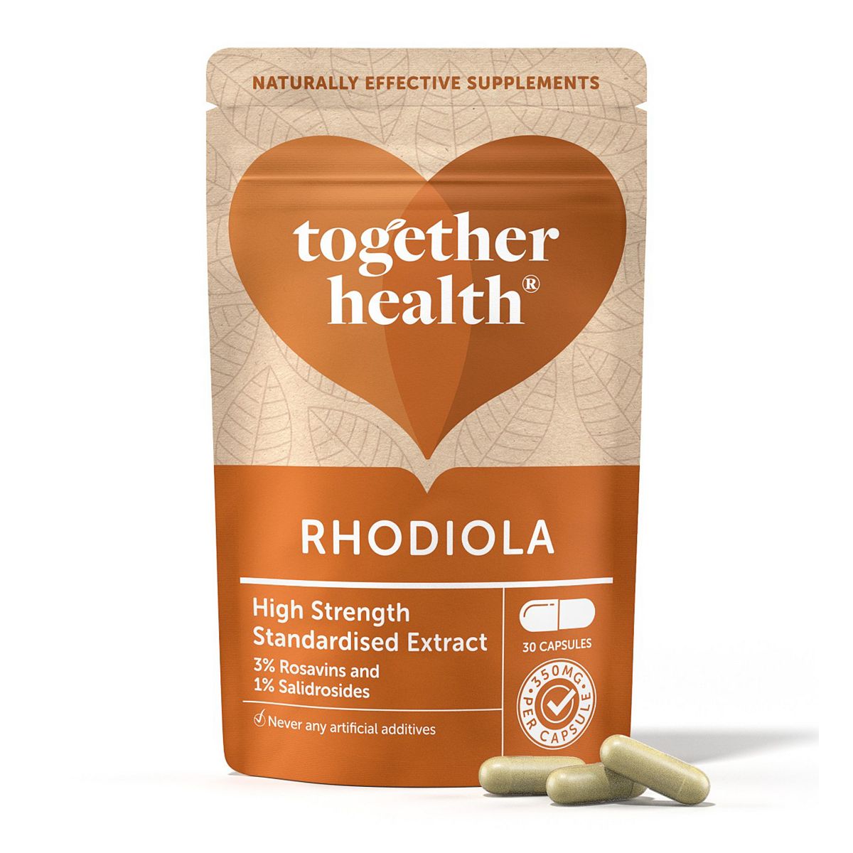 Together Health Rhodiola Food Supplement 30 Capsules