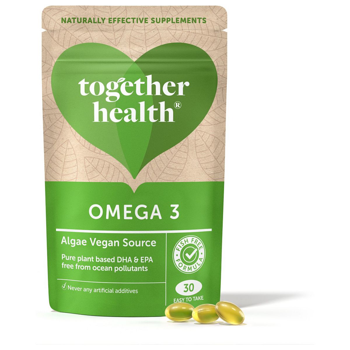 Together Health Algae Omega-3 30 Softgels