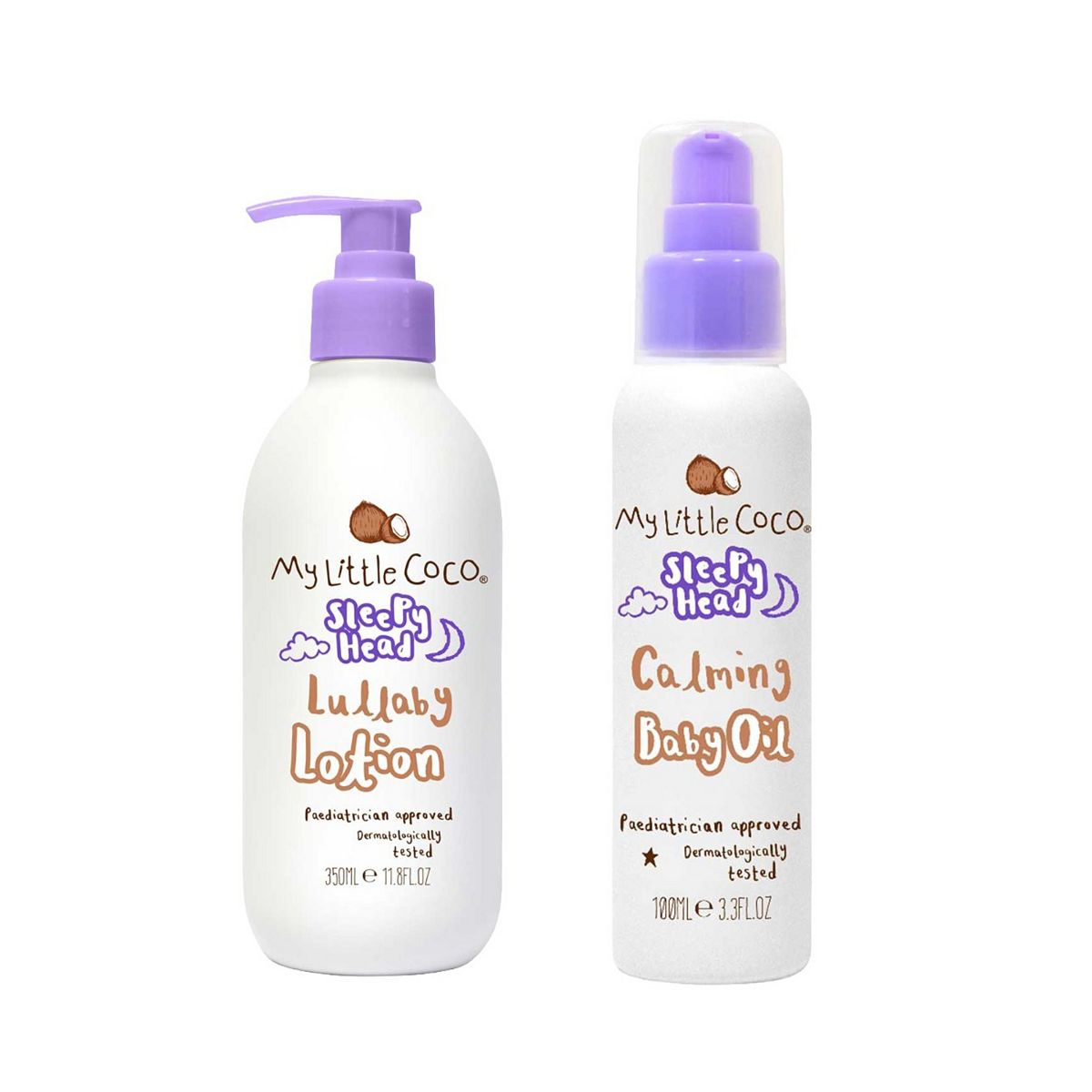 My Little Coco Sleepy Head Lotion & Baby Oil Duo