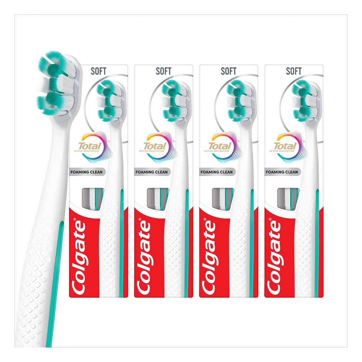Colgate Total Manual Toothbrush Soft X4