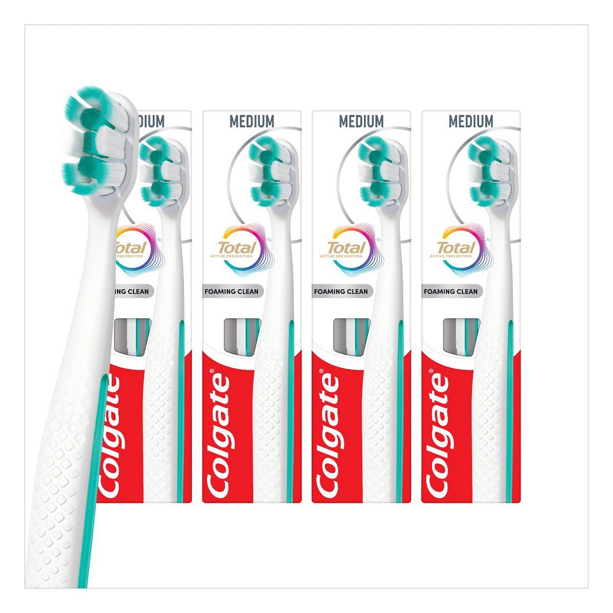 Colgate Total Manual Toothbrush Medium Bundle