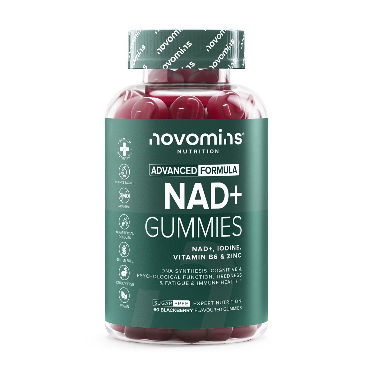 Novomins Nad+ 60 Gummies