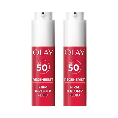 Olay Regenerist Firm & Plump Spf50+ Fluid Duo