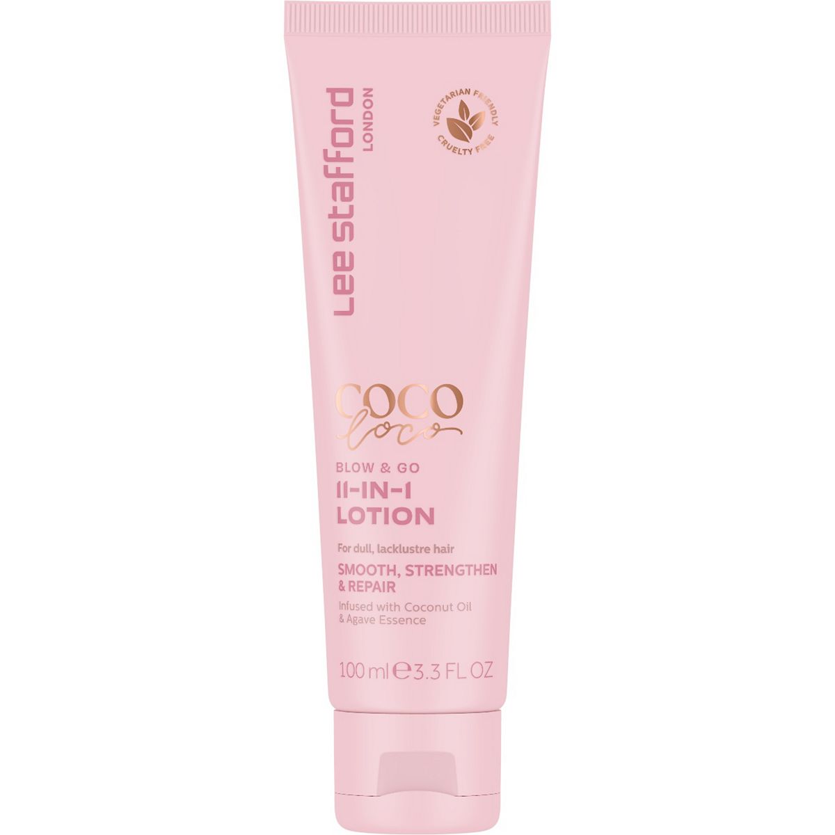 Lee Stafford Coco Loco With Agave Blow And Go 11-In-1 Lotion 100ml