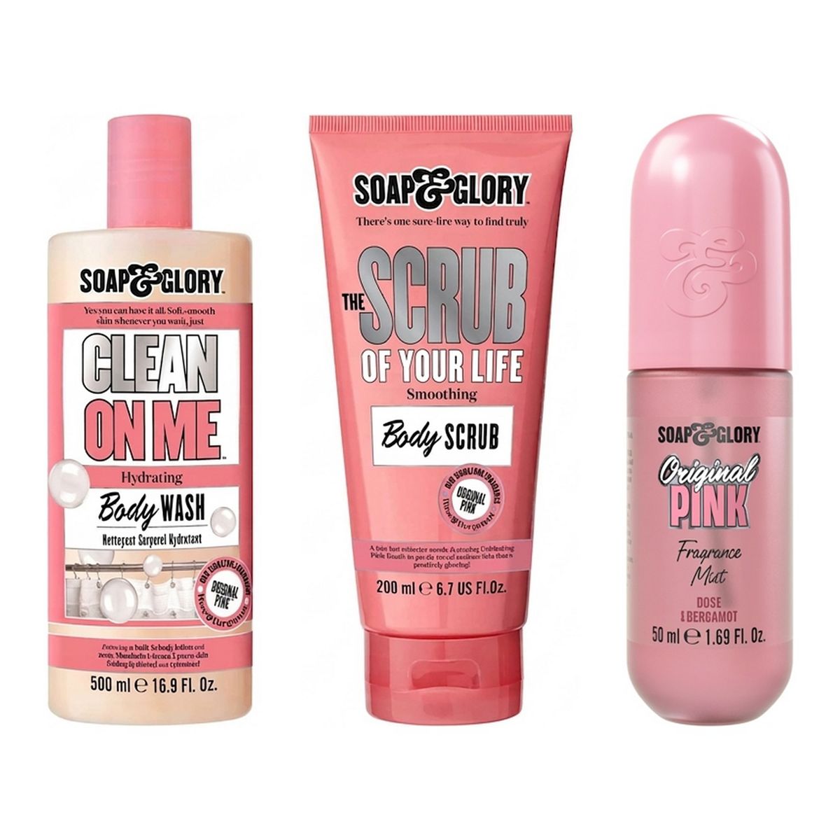 Soap & Glory Original Pink Trio