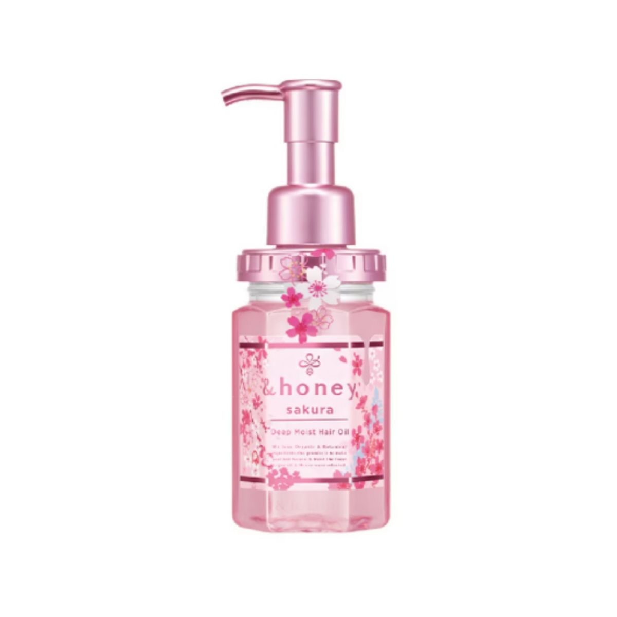 & Honey &honey Deep Moist Sakura Hair Oil 100ml