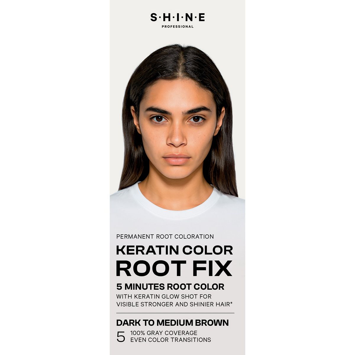 Shine Professional Root Fix Set Dark To Medium Brown 5