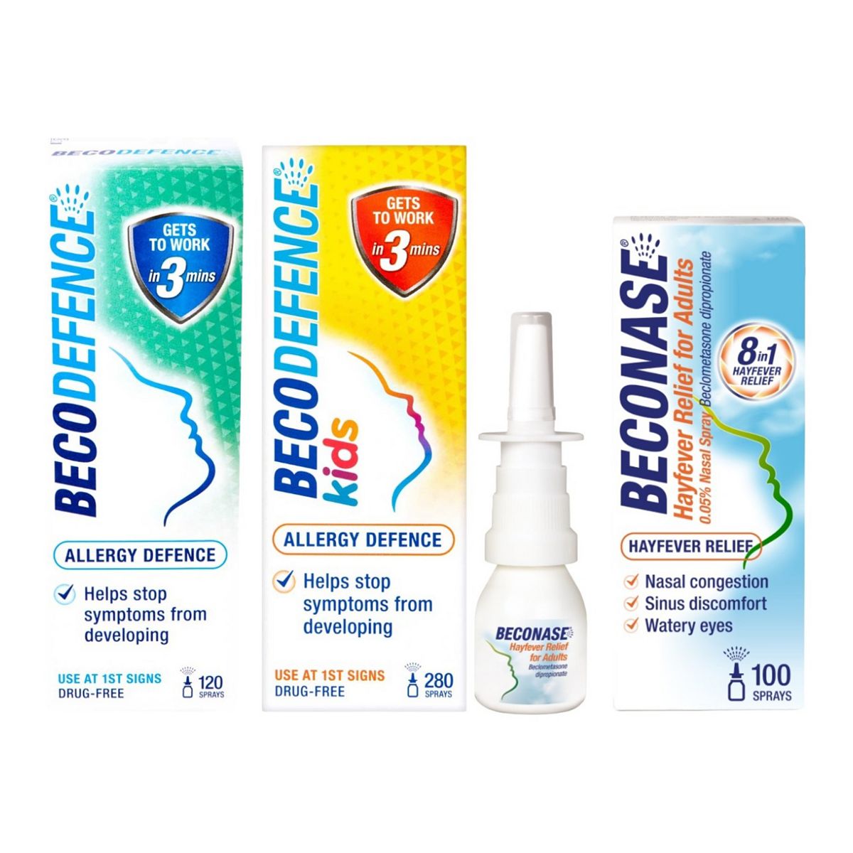 Beconase And Becodefence Family Bundle