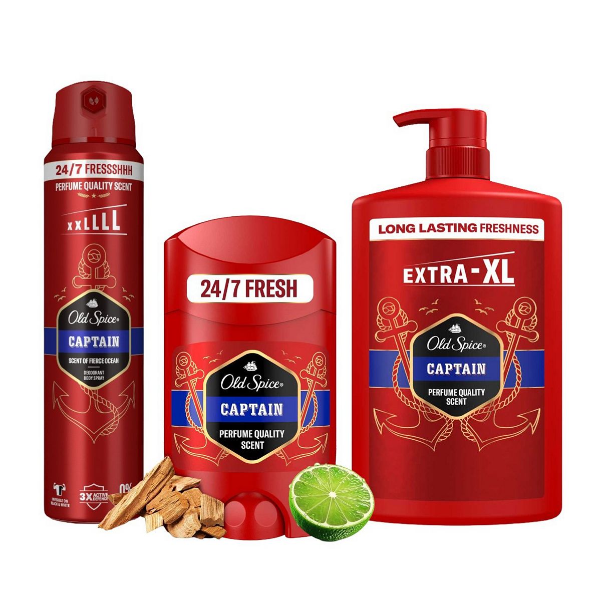 Old Spice Captain Collection Bundle
