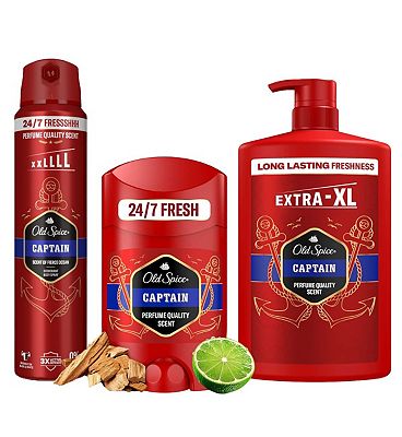 Old Spice Captain Collection Bundle