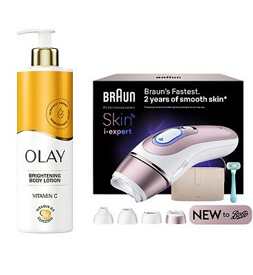 Braun Ipl Pl7441 & Olay Body Bundle