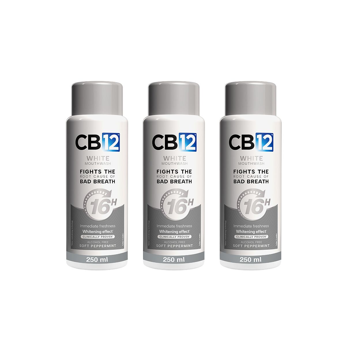 Cb12 Whitening Mouthwash X3 Bundle