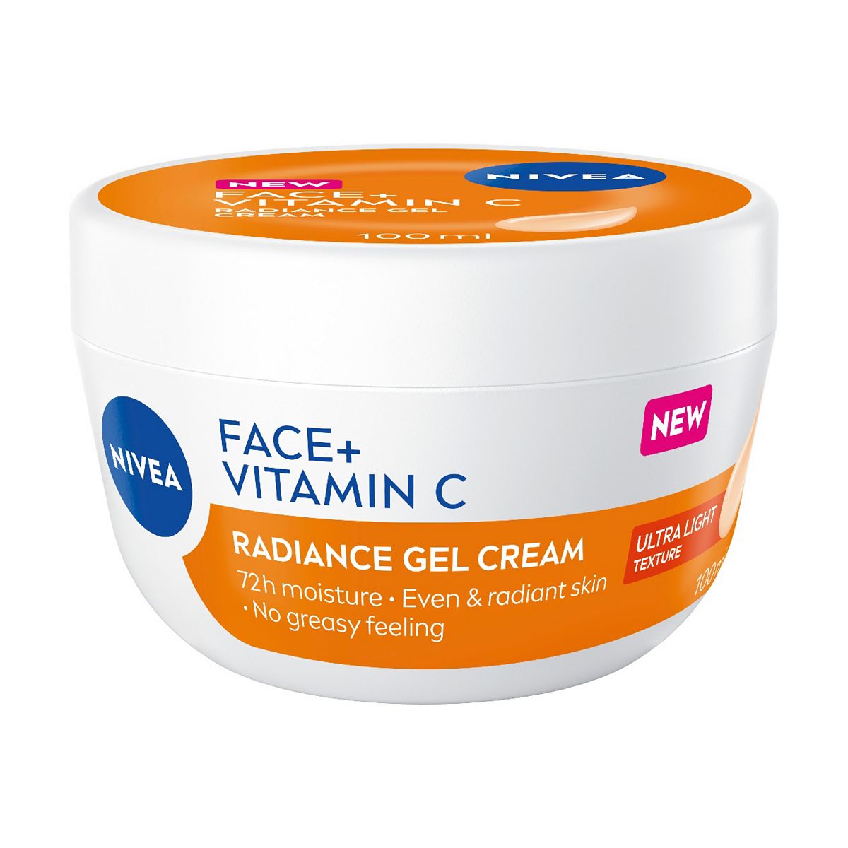 Nivea Face Vitamin C Radiance Gel Cream Moisturiser 100ml