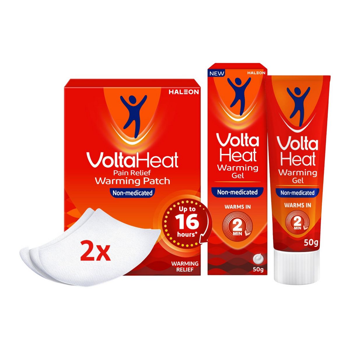 Voltarol Voltaheat 2-Patch & Gel Bundle