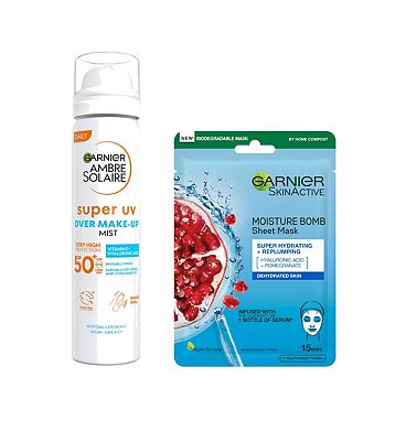 Garnier Ambre Solaire Body & Face Sun Protection Mist Spf50+